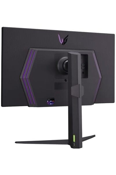 LG شاشة الألعاب LG 27GR93U-B UltraGear UHD IPS مقاس 27 بوصة وتردد 144 هرتز ووقت استجابة 1 مللي ثانية (GtG)