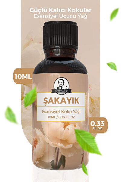 Özcan Bey Şakayık Çiçeği Esansiyel Uçucu Koku Yağı Peony Buhurdanlık Yağı Dif...