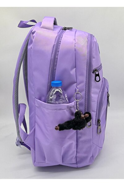 Bevitton Великий розмір водонепроникної тканини унісекс бузкового кольору шкільного рюкзака та дорожньої сумки / 1700