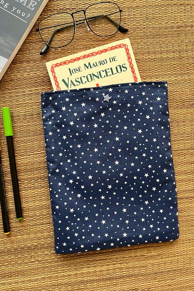 Outlet Çarşım Starry Navy Blue Book Case