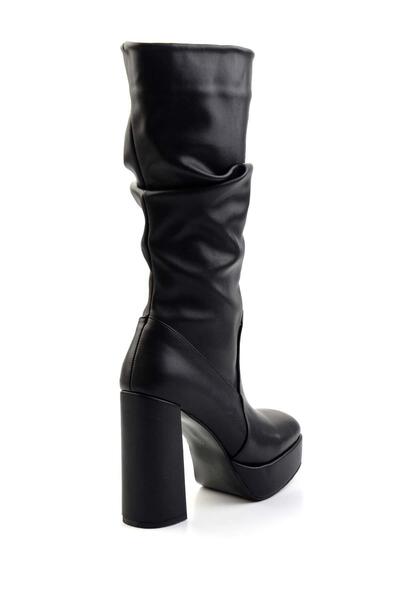 Bambi Siyah Kadın Çizme K02527290609