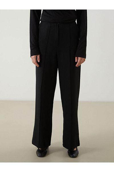 LC Waikiki Pantaloni de damă din Gabardină Natuvera Standard Fit