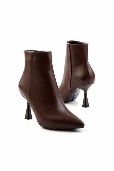 Bambi Καφέ Γυναικείες Μπότες - K02674230809 Model Bootie