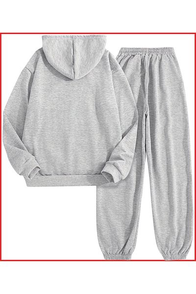 HOFFNUNG Full Hoodie New York 23 Empire Oversize Tracksuit Set