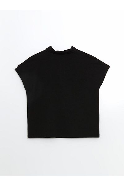 LC Waikiki Γυναικείο μπλουζάκι LCWAIKIKI Classic Polo Neck Oversize