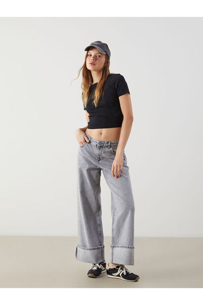 LC Waikiki Xside Crew Neck Women's Crop