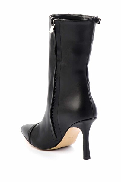 Bambi Siyah Kadın Bot & Bootie K02718025009