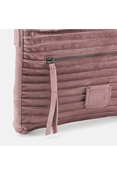 FREDsBRUDER Riffel Schultertasche Leder 30 cm