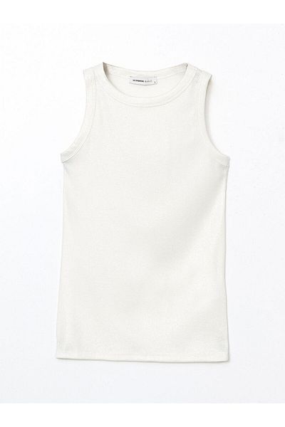 LC Waikiki Lcw Crew Neck Shiny Look Women's Tank Top Fast Fashion