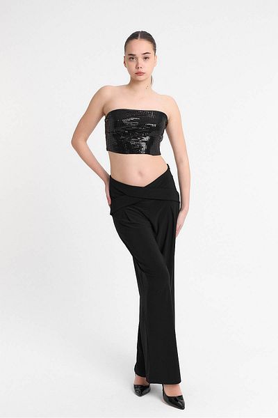 Laranor Sequin Sequin Crop - Bustier Day - Night Chic 25L8022
