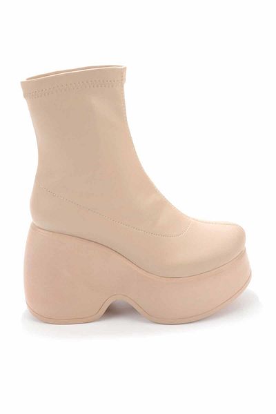 Bambi Γυναικείες μπότες & μποτάκια Nude Color - K 02991003009