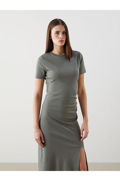LC Waikiki Lcw Crew Neck Women's Dress Fast Fashion