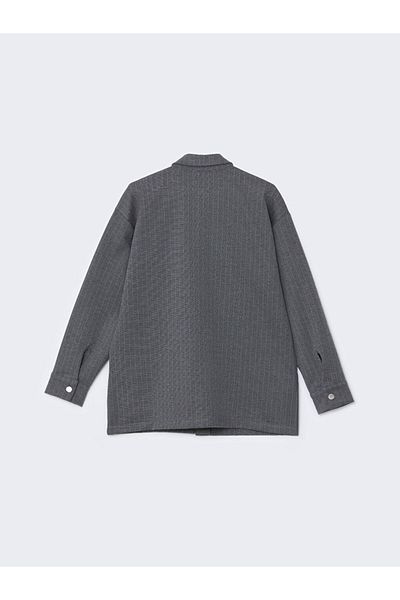 LC Waikiki Γυναικείο πουκάμισο LCW Modest ριγέ Oversize