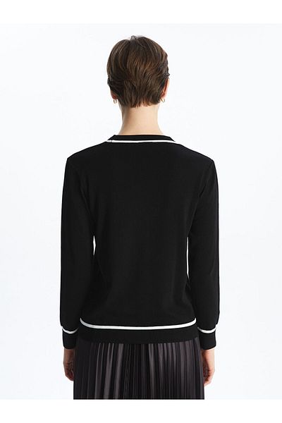LC Waikiki V-Neck Women's Knitwear Cardigan