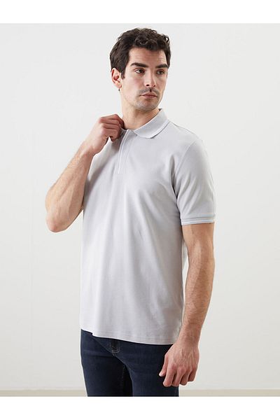 LC Waikiki New Season Polo Neck Short Sleeve Pique Men's T-Shirt - S5Fo03Z8