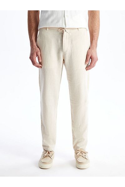 LC Waikiki Ανδρικό παντελόνι Slim Fit Line Blended
