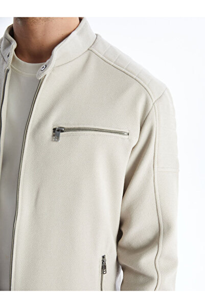 LC Waikiki Slim Fit Biker Yaka Erkek Mont