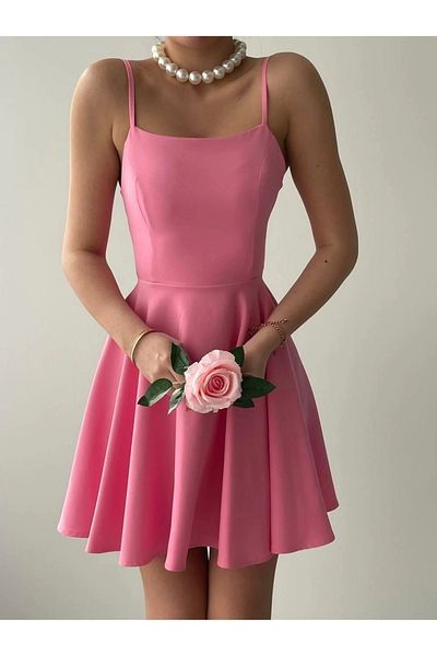 Inciqueen Rochie cu bretele cu frânghie