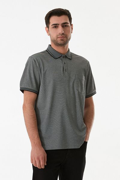 Fulla Moda Μπλουζάκι με γιακά πόλο με τσέπες