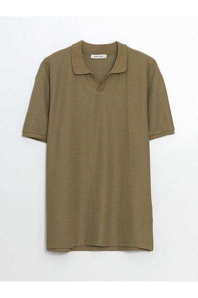 LC Waikiki Ανδρικό μπλουζάκι με κοντό μανίκι Polo New Season - S5ET98Z8