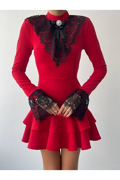 JANES Rochie mini din dantela Danya