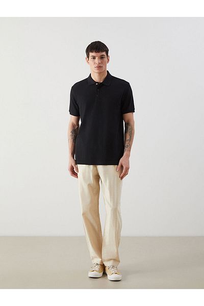LC Waikiki Νέα σεζόν Polo Collar Ανδρικό Tisort με κοντό μανίκι - S5EI28Z8