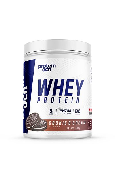 Proteinocean Whey Protein Cookie & Cream - 400g - 16 Servings