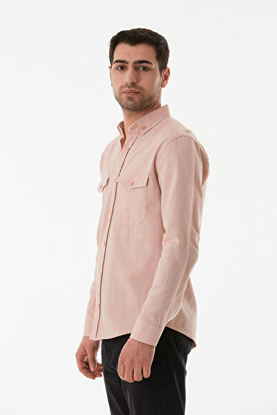 Fulla Moda Double Pocket Buttoned Shirt