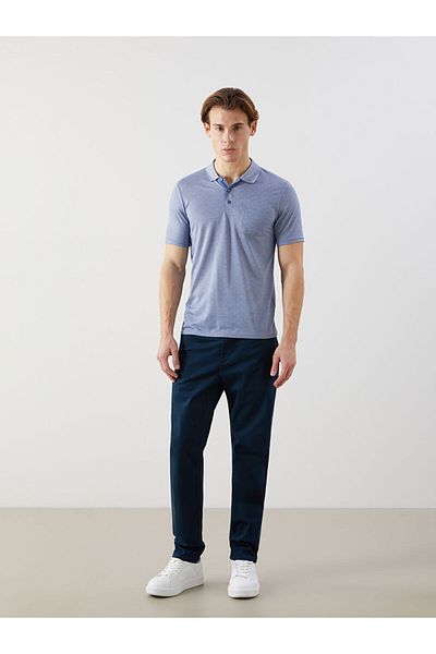 LC Waikiki Tricou pentru bărbați cu mânecă scurtă cu guler polo sezon nou - S5FB96Z8