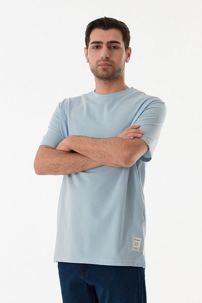 Fulla Moda Μπλουζάκι Basic Single Jersey Fabric Crew Neck