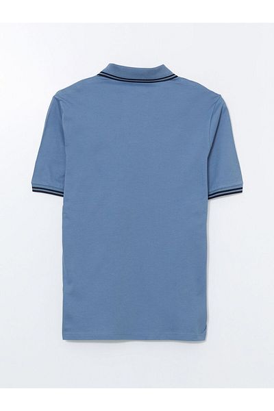 LC Waikiki Tricou pentru bărbați cu mânecă scurtă cu guler polo de sezon nou - S5KO06Z8