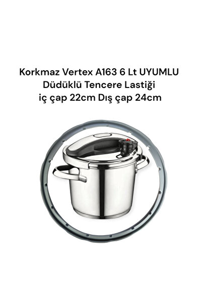 shopdrm Drm-korkmaz Vertex Uyumlu Düdüklü Tencere Lastiği 4-6 Lt Uyumlu Küçük...