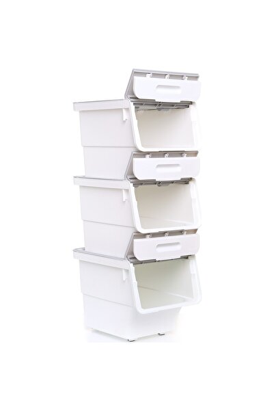 nextbuy 36Lt Handy Sample Box with Wheels Vegetable, Onion, Potato and Game Escapology