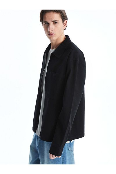 LC Waikiki XSIDE Comfortable Fit Long Sleeve Men's Shirt Jacket