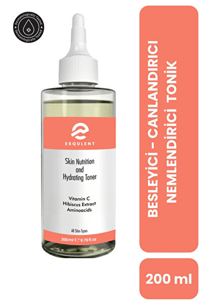 Esqulent Skin Nutrition and Hydrating Toner / Besleyici, Canlandırıcı ve Neml...
