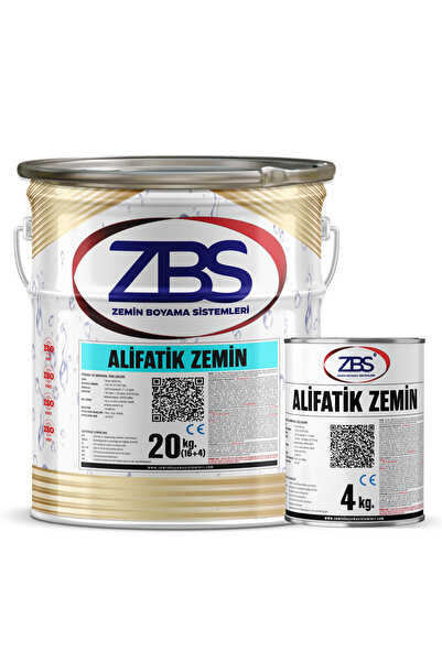 Zbs Alifatik Zemin Boyası 20 Kg Açık Gri Ral-7035 (YÜKSEK UV ALTINDAKİ SERAMİK, METAL V.B ZEMİN BOYASI)
