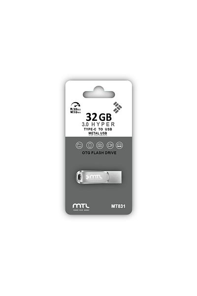 MTL USB Flash Memory Mt831 with Type-C Compatible 32 Gb Otg