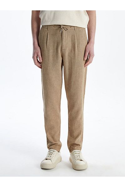 LC Waikiki New Season Slim Fit Linen Blend Men's Trousers - S5Ee27Z8