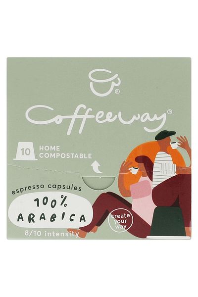 Coffeeway 100% Arabica Coffee Pods (10 x 50g)
