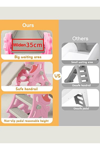 Ma Baby Children's Slide Indoor Household Small Kids Slide for Toddlers