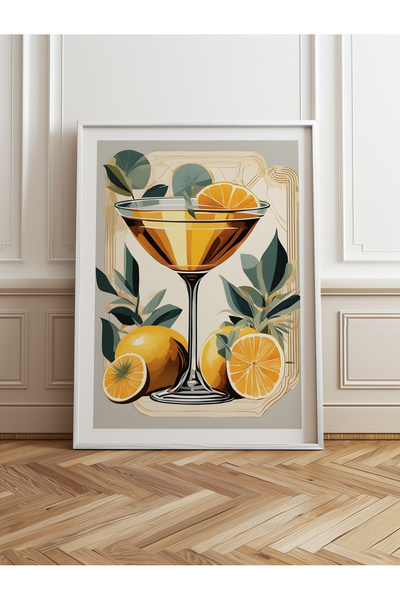 HOMEPACK Pictură cu un singur cadru din lemn Pictură poster dintr-o bucată TK/920