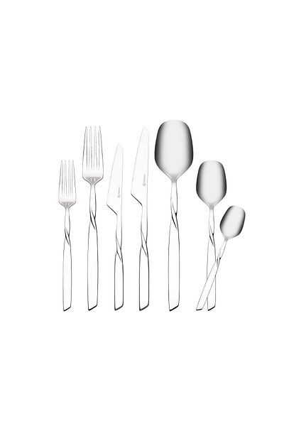 KORKMAZ Kraft 84 Piece Fork Spoon Knife Set A2140