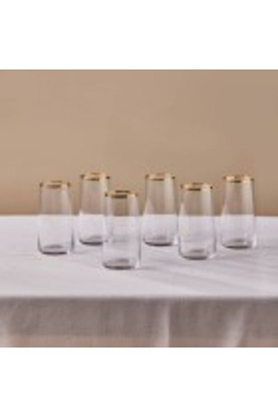 Karaca Orlando 520 Ml 6 Teiliges Getränkeglas