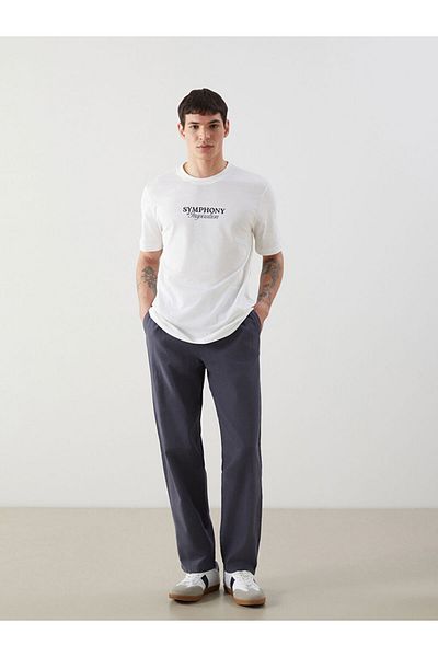 LC Waikiki Ανδρικό παντελόνι New Season Comfortable Fit Linen Look - S5EK45Z8