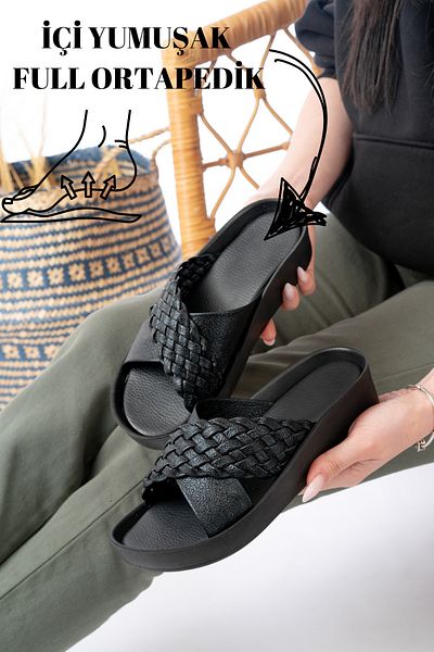Slipcat Daily Orthopedic Mother Slippers Comfortable Middle Age Young Home & Outdoor Slippers