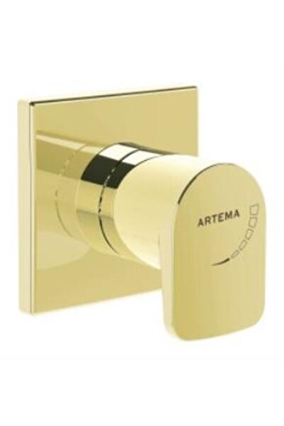 Artema Root Round Ankastre Stop Valf A4272974 Sıva Üstü Grubu - Altın