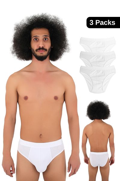 CNT Men's 3 Pack Boxer Neck Cotton Slip Underpants – Maximum Comfort!
