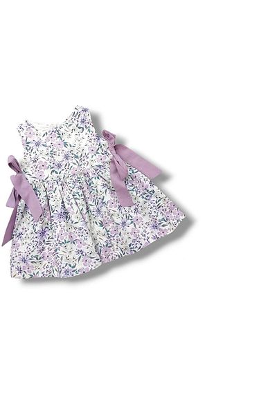 Çikoby Floral Pattern Baby Girl Dress Ck50517