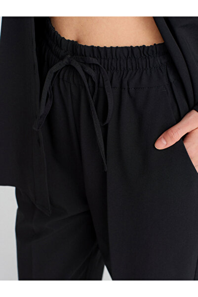 Dilvin 71619 Pijama Pantolon-Siyah