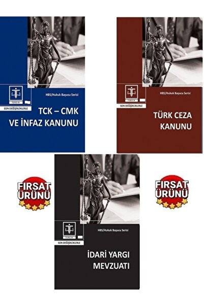 Tercih Akademi Yayınları Tercih TCK-CMK ve İnfaz-Türk Ceza -İdari Yargı  (Cep...